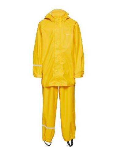 Basic Rainwear Suit -Solid Outerwear Rainwear Rainwear Sets Yellow CeL...