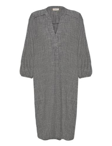 Fqjolene-Dress Knelang Kjole Grey FREE/QUENT