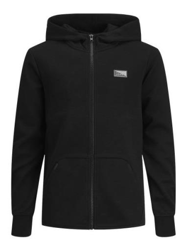 Jcoair Sweat Zip Hood Noos Jnr Tops Sweat-shirts & Hoodies Hoodies Bla...