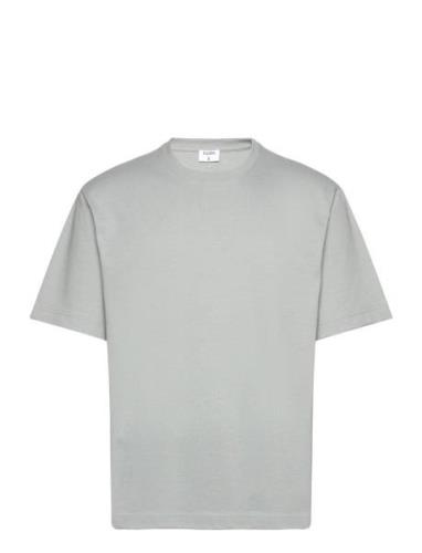 Heavy Crewneck Tee Designers T-shirts Short-sleeved Grey Filippa K