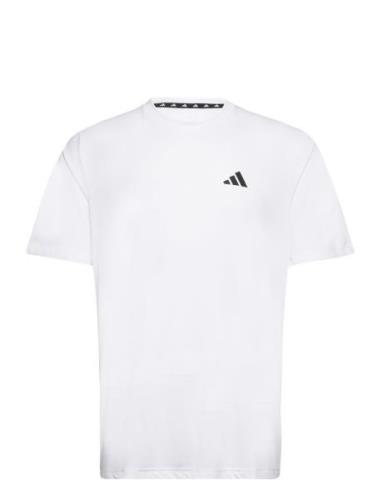 Tr-Es Stretch T Tops T-shirts Short-sleeved White Adidas Performance