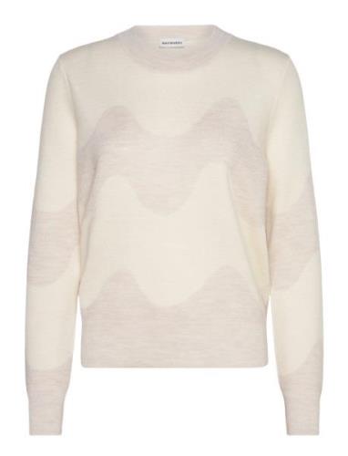 Koolaus Lokki Tops Knitwear Jumpers Cream Marimekko