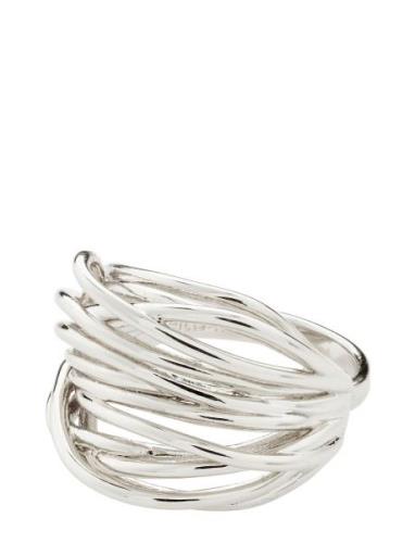 Pamela Recycled Ring Ring Smykker Silver Pilgrim