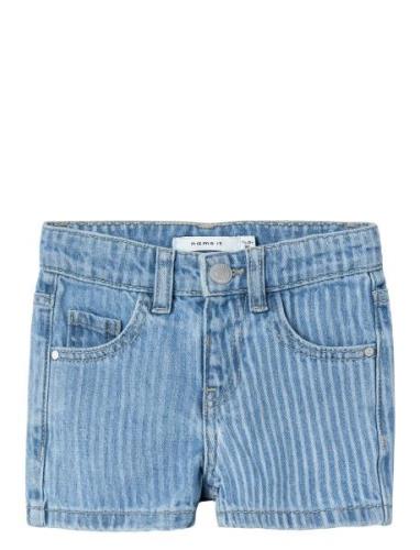 Nmfrose Reg Dnm Shorts 9712-Be J Bottoms Shorts Blue Name It