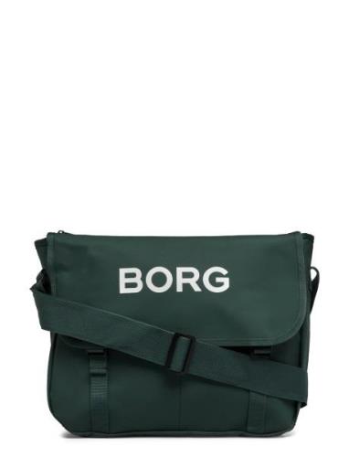 Borg Duffle Messenger Bag Skulderveske Veske Green Björn Borg