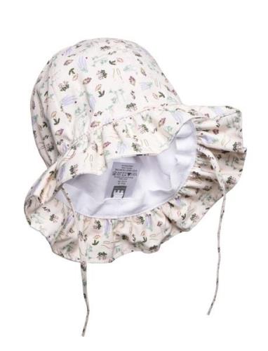 Bell Hat W/Print Solhatt Beige Melton