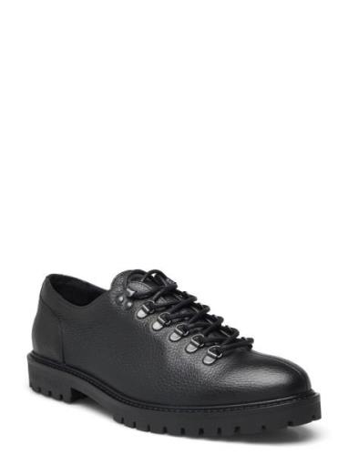 Thatcher Grain Hiking Derby Shoe Lave Sneakers Black Les Deux