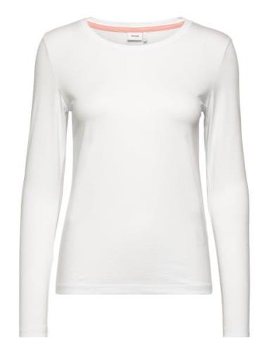 Nukazumi Ls Blouse Tops T-shirts & Tops Long-sleeved White Nümph