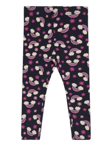 Nmfvivian Aop Legging Bottoms Leggings Multi/patterned Name It