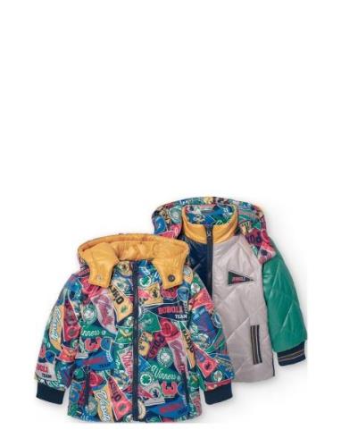 Reversible Parka For Baby Boy Parkas Jakke Multi/patterned Boboli