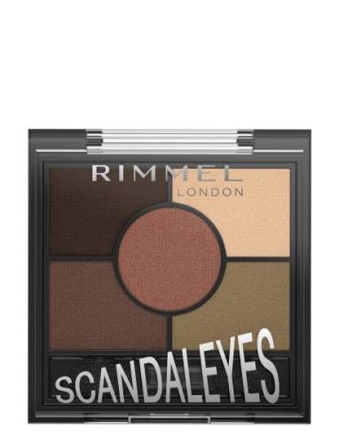 Scandal 5 Pan Palette 002 Brixton Brown Øyenskygge Palett Sminke Nude ...