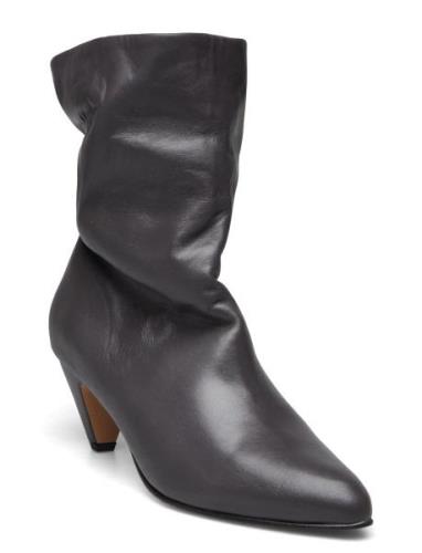 Vully 50 Stiletto Shoes Boots Ankle Boots Ankle Boots With Heel Black ...