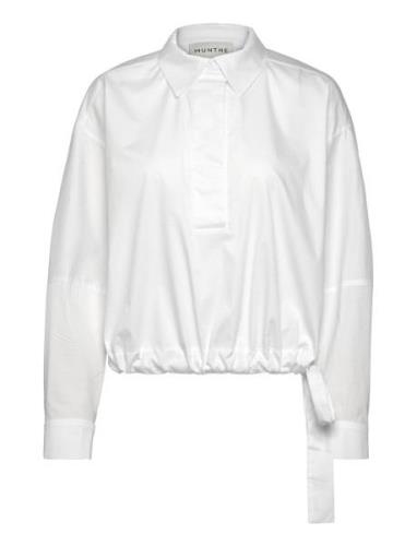 Tashumi Tops Shirts Long-sleeved White Munthe