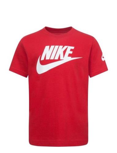 Nike Futura Evergreen Tee Sport T-shirts Short-sleeved Red Nike