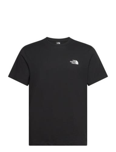 M Ss Simple Dome Tee Sport T-shirts Short-sleeved Black The North Face