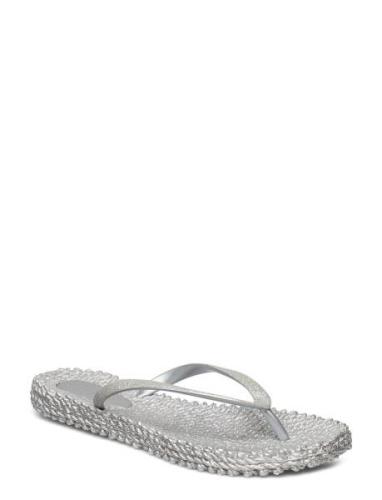 Flipflop With Glitter Shoes Summer Shoes Sandals Flip Flops Silver Ils...