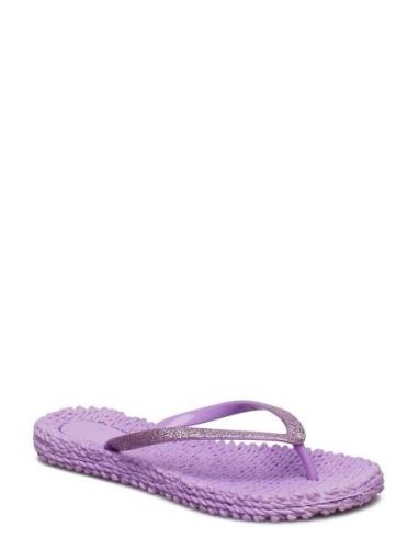 Flipflop With Glitter Shoes Summer Shoes Sandals Flip Flops Purple Ils...