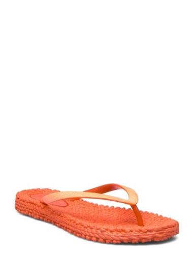 Flipflop With Glitter Shoes Summer Shoes Sandals Flip Flops Orange Ils...