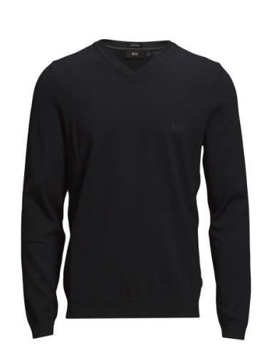 Batisse-E Tops Knitwear V-necks Blue BOSS