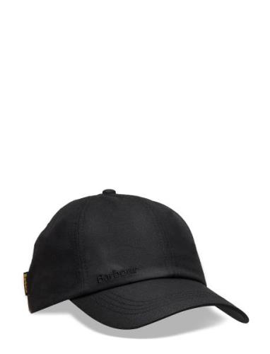 Barbour Wax Sports Cap Accessories Headwear Caps Black Barbour