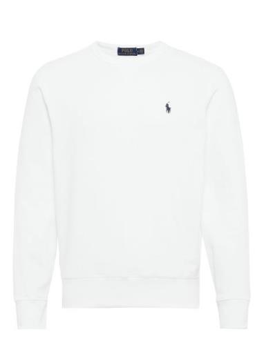 Rl Fleece-Lsl-Knt Designers Sweat-shirts & Hoodies Sweat-shirts White ...