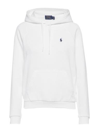 Fleece Pullover Hoodie Tops Sweat-shirts & Hoodies Hoodies White Polo ...