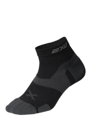 Vectr Cushion 1/4 Crew Socks Sport Socks Footies-ankle Socks Black 2XU