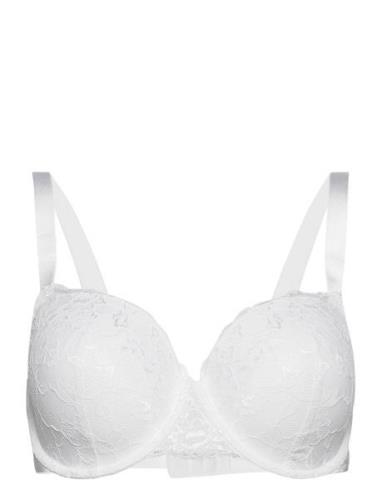 Bra Akleja Emelie Lace Lingerie Bras & Tops Full Cup Bras White Lindex