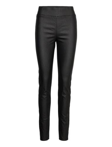 Fqshannon-Pa-Cooper Bottoms Trousers Leather Leggings-Bukser Black FRE...