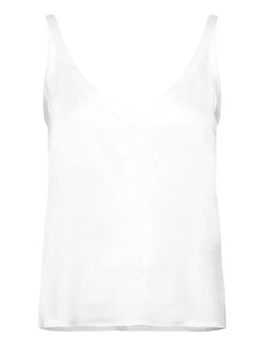 Shin Tank Tops Blouses Sleeveless White Ahlvar Gallery