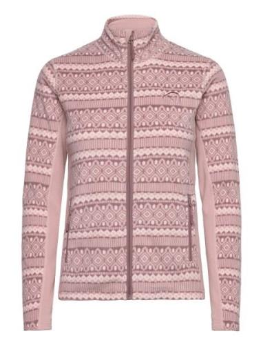 Olga Fleece Sport Sweat-shirts & Hoodies Fleeces & Midlayers Pink Kari...