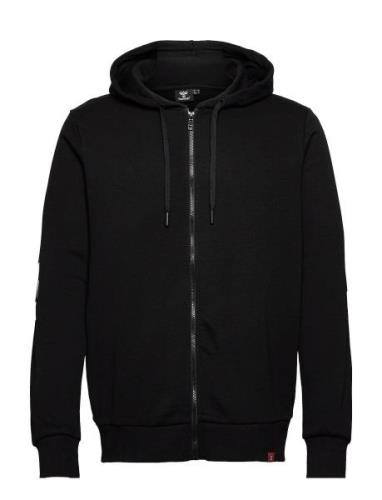 Hmllegacy Zip Hoodie Sport Sweat-shirts & Hoodies Hoodies Black Hummel