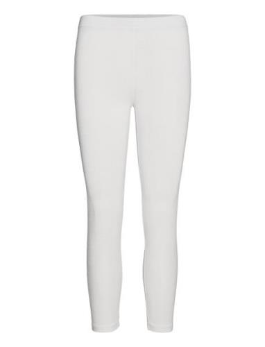 Almann Leggings 3/4 Length Bottoms Leggings White Noa Noa