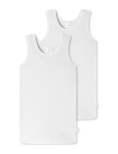 Shirt 0/0 Tops T-shirts Sleeveless White Schiesser