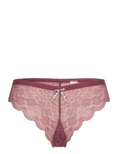 Freya Fancies Brazilian Lingerie Panties Brazilian Panties Burgundy Fr...