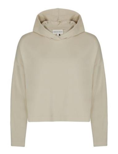 Soft Cropped Hoodie Sport Sweat-shirts & Hoodies Hoodies Beige Röhnisc...