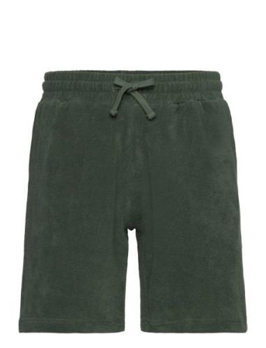 Terry Shorts Bottoms Shorts Casual Green Revolution