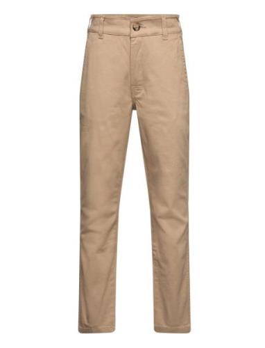 Comfort Pasino Pants Bottoms Chinos Beige Mads Nørgaard