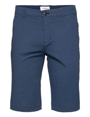 Superflex Aop Chino Shorts Bottoms Shorts Chinos Shorts Blue Lindbergh