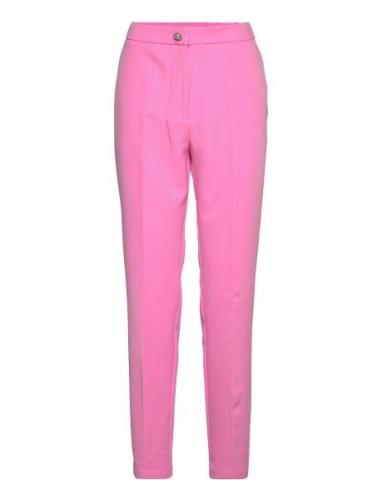 Maggiecras Pants Bottoms Trousers Slim Fit Trousers Pink Cras