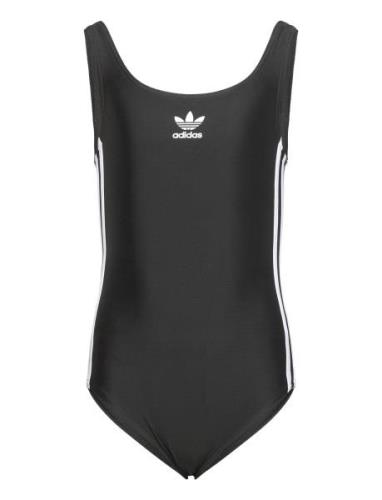 Adidas Originals Adicolor 3-Stripes Swimsuit Sport Swimsuits Black Adi...