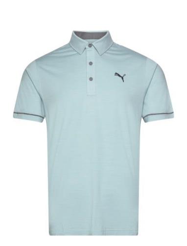 Cloudspun Haystack Polo Sport Polos Short-sleeved Blue PUMA Golf