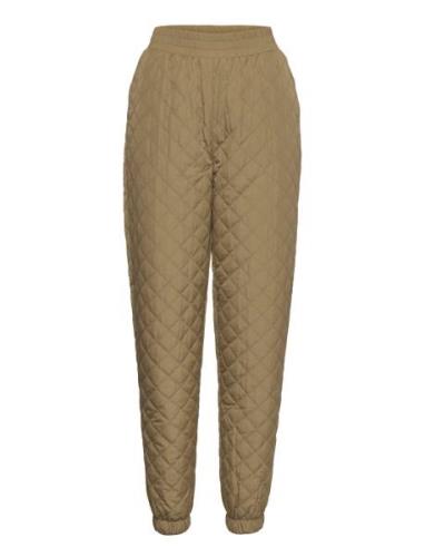 Quilt Pants Bottoms Sweatpants Khaki Green Ilse Jacobsen