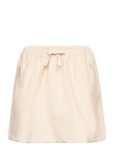 Corduroy Junior Skirt Dresses & Skirts Skirts Short Skirts Beige Copen...