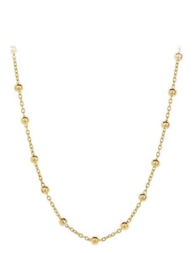 Vega Necklace Accessories Jewellery Necklaces Chain Necklaces Gold Per...