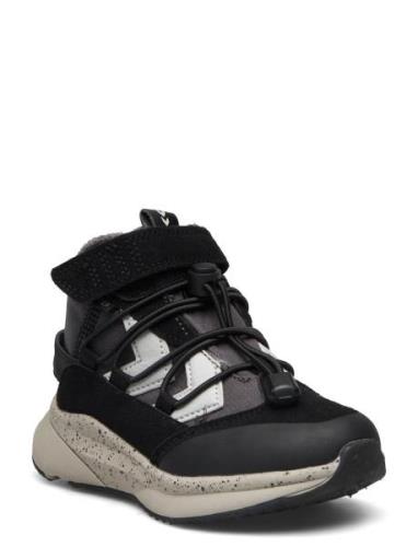 Reach Conquer Mid Tex Jr Sport Sneakers High-top Sneakers Black Hummel