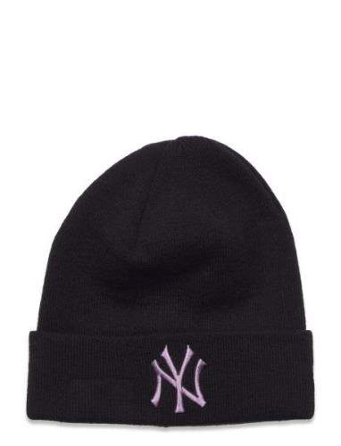 League Ess Cuff Beanie Neyyan Sport Headwear Beanies Black New Era