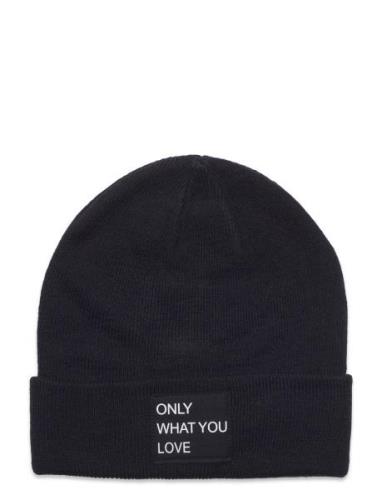 Kognewmadison Logo Beanie Acc Accessories Headwear Hats Beanie Black K...