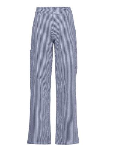 Gittesw Trousers Bottoms Trousers Cargo Pants Blue Sofie Schnoor