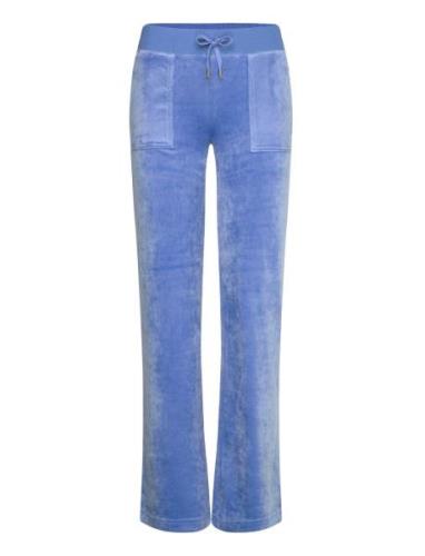 Del Ray Pant Bottoms Trousers Joggers Blue Juicy Couture